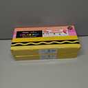 2 x Crayola Color Pop Party Decorations Set - Red, Orange, Pink, Yellow (Customizable Banner, Reversible Table Runner, Paper Fan Flowers, Paper Dots) for Birthdays, Holidays, Celebrations (Scarlet Red, Tickle Me Pink, Melon)