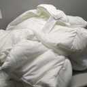 2 Pack White Comforters, All Season Soft Down Alternative Comforter 