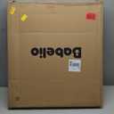 BABELIO New Version Baby Gate with Cat Door Adjustable,29-40" Metal Pet Door for Stairs & Doorways,Pressure Mounted,No Tools Needed,White (29-40" Wide, 30" Tall)