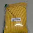 Mecatny Corduroy Throw Pillow Covers 18x18 Set of 2, Neutral Decorative Soft Boho Couch Pillow Covers with Broadside for Sofa Living Room, Mustard Yellow