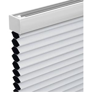 Changshade Cordless Cellular Shades,Blackout Honeycomb Shades for Windows,Pull Down Pleated Blinds,Easy to Install for Indoor Windows and French Doors,White(Blackout),29" w x 64" h