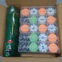 Plastic Poker Chips Set with Storage Box for Blackjack, Texas Hold'em, Night Poker Games