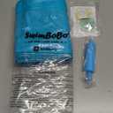 Inflatable Bathing Tub for Toddler,Non Slip Safety Thick Cushion Central Seat,Portable Travel Seat Baths Baby Swimming Pool for 0-5 Year(Blue)