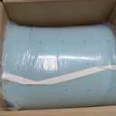 LINENSPA Memory Foam Mattress Topper - 3 Inch Gel Infused Memory Foam - Plush Feel - Cooling and Pressure Relieving - CertiPUR Certified - Dorm Room Essentials - Full Size