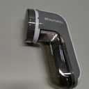 BEAUTURAL Fabric Shaver and Lint Remover, Sweater Defuzzer with 2-Speeds, 2 Replaceable Stainless Steel Blades, Battery Operated, Remove Clothes Fuzz, Lint Balls, Pills, Bobbles Gray