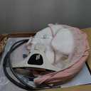 BabyBond Baby Swings for Infants, Bluetooth Infant Swing with Music Speaker, 3 Seat Positions, 5 Point Harness Belt, 5 Speeds and Remote Control - Portable Baby Swing for Indoor and Outdoor (Silver) (Gray)