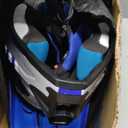 Youth Dirt Bike Helmet DOT Certified - Full Face Motorcycle Helmet for Off-Road, ATV, Street Riding, Includes Adjustable Goggles & Protective Gloves, Medium