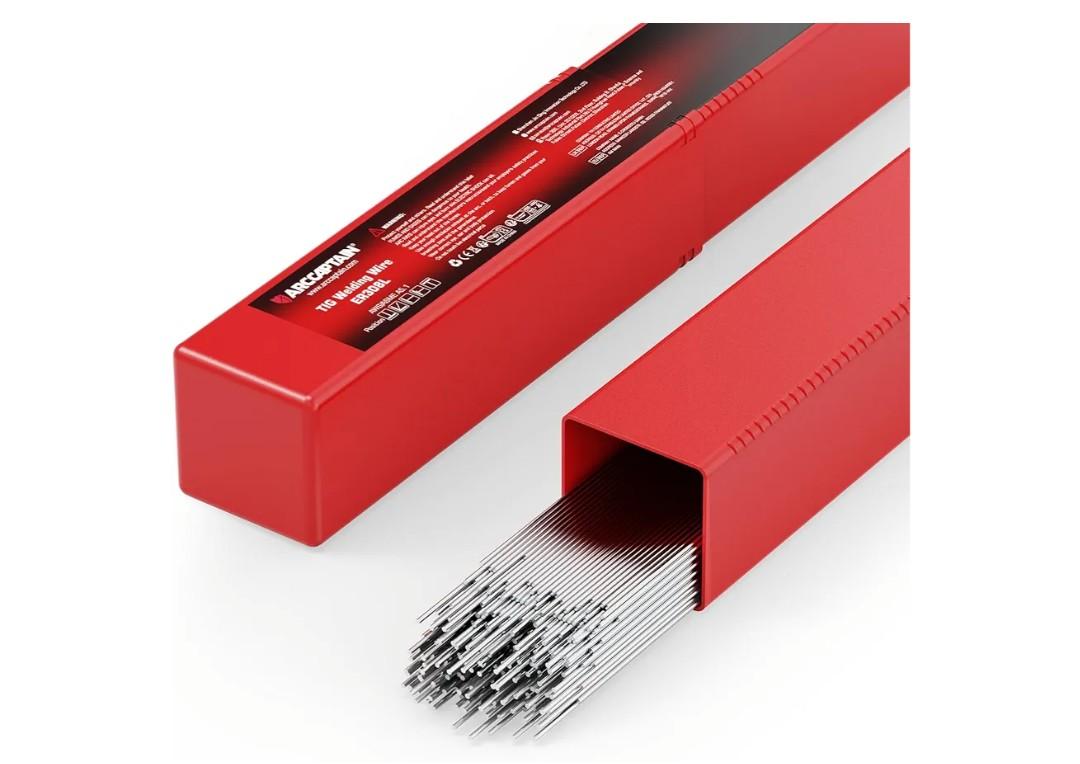 ARCCAPTAIN Stainless Steel TIG Welding Rod ER308L TIG Filler Rod, 1/16" x 16" 5LB