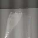 BAROSSA Design 54 inch Wide Stall Shower Curtain Liner with 3 Magnets - PEVA, Waterproof, PVC Free, Metal Grommets, Clear, 54x72