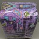 Kokia 9x12 Washable Area Rugs Violet Purple with Vintage Orient Design, Soft Rug for Living Room or Bedroom, Non-Slip Low Pile Stain Resistance Features, Distressed Medallion Pattern (I.violet/Blackberry/Turquoise/Wine)