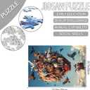 Tucocoo Animals Jigsaw Puzzles for Adults 1000 Pieces, Hot Air Balloon Art Jigsaw Puzzle 27 x 20 inches Colorful DIY Handwork Puzzles for Home Decoration Gifts, Family Puzzle Perfect for Game Nights