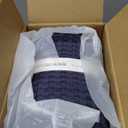 Levtex Home - Mills Waffle - Throw - Navy Cotton Waffle - Throw Size 50 x 60in.