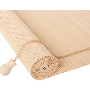 HIAPES Bamboo Blinds for Interior Windows, Custom Bamboo Shades, 28"W x 48"H