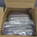 2 Set, 2 Tier Clear Organizer with Dividers for Cabinet, Shlef, Counter - MultiUse Slide-Out Storage Container - Kitchen, Pantry, Medicine Cupboard Bins, Bathroom, Vanity Makeup, Under Sink Organizing