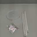 Acrylic Hat Display Stand 3 Pack- Thickened Base for Helmet, Wig, Cowboy Hat, Baseballcap, Closet Holder Rack Organizer( 11.8Inch Height)