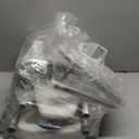 FAHKNS Swivel Shower Chair with Arms and Back, 400 lbs Heavy Duty U-Shape Seat for Inside Shower Stall and Bathtub, Height Adjustable Safety Bath Seat for Elderly and Disabled (Grey)