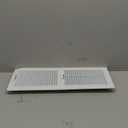 Hartford Ventilation Two Way Wall Vent Cover - Adjustable Flow and Direction Control for Sidewall or Ceiling Vent - Efficient Air Vent - Screws Included (8" x 4")