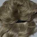 Airhostess Blonde Mullet Wig for Women, 80sCostume Party Accessory Cosplay Halloween hair (Blonde)