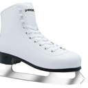 Figure Skates for Women and Men Classic Ice Skates Indoor Outdoor Lace-Up Fun Ice Skate Shoes for Kids Adult, Kids 3Y (8-9/16 in)