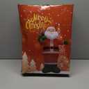 14FT Christmas Inflatable Santa Claus Outdoor Blow Up Yard Decorations,Giant Outside Standing Waterproof Smiling Santa Claus with Gift Bags,Built-in LEDs for Xmas Holiday Party Yard Garden Lawn Decor