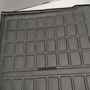 powoq Cargo Mat Compatible with 2021-2026 Nissan Rogue Trunk Mat Cargo Liner TPE Trunk Liner Replacement for 2021 2022 2023 2024 2025 2026 Nissan Rogue Accessories(No Sport Model)