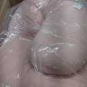 Momcozy Pregnancy Pillows for Sleeping, U Shaped Full Body Maternity Pillow for Side Sleeping - Support for Back, Legs, Belly, HIPS, 57 Inch, Pink