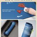 Warming Mat for Food, Food Warming Mat with 7 Temp Master Aadjustable Warming Tray, Thermochromic Line, Roll Up Buffet Hot Plates Heat Pad Full Sized Electrical