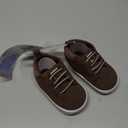Avalanche Baby Shoes Laceless Closure - Newborn Sneakers for Boys and Girls (Sizes: 2-4 Infant) (Brown)