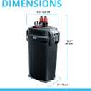 Fluval 407 Perfomance Canister Filter - For Aquariums Up To 100 Gallons - Aquarium Canister Filter