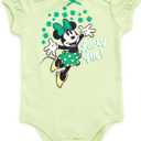 Disney Mickey Mouse Minnie Holiday Baby Girls Boys Bodysuit Newborn to Infant Sizes (Newborn - 24 Months)