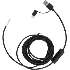 Endoscope, Industrial Borescope 3.9mm Lens Type C USB Snake Camera, High Definition Inspection Camera (5m Cord)