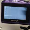 Minolta 64MP Digital Camera  4K Ultra HD Video at 60FPS, 16x Digital Zoom, WiFi, CMOS Sensor, 3-inch LCD Display, Auto Exposure - Includes 32GB Memory Card, Rechargeable Battery (Purple)