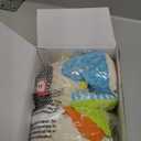 Baby Toys 3-6 Months, Musical Stuffed Elephant Toddler Toy for Newborn Infant 3 6 9 12 Months, Tummy Time Toys Montessori Sensory Toys 0-6 6-12 Months, Crinkle Paper, Mirror Soothing Music Shower Gift