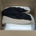 BFPETHOME Dog Beds for Large Dogs, Orthopedic Dog Bed for Medium Large Dogs,Big Waterproof Couch Pet Bed with Removable Washable Cover (42"L x 30"W x 7"Th, Beige)