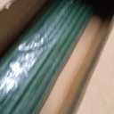 4ft Garden Stakes, Plastic Coated Steel Plant Stakes for Climbing Plants 25pcs