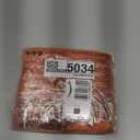 Artoid Mode Terracotta Orange Tassel Table Runner, Fall Linen Blend Rustic Farmhouse Style Kitchen Table Decoration Holiday Wedding Party Dinning Decor 13x90 Inch