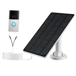 Solar Panel Charger Compatible with Ring Video Doorbell 3/3+/4, Battery Video Doorbell Plus, 13ft Waterproof Charging Cable, 360°Adjustable Mount,5W 5V, 7.5 * 6.4" Solar Panel Charger Compatible with Ring Video Doorbell 3/3+/4, Battery Video Doorbell Plus, 13ft Waterproof Charging Cable, 360°Adjustable Mount,5W 5V, 7.5 * 6.4"