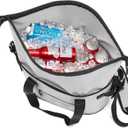 Vogano Soft Cooler Bag - Insulated Leak-Proof Cooler Bag with Roll-Top Waterproof Seal ,Portable Ice Chest for Camping, Beach, Travel, Picnics ,12HR Cold Retention, 20 Can