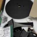 52" Chandelier Fan Black Modern Ceiling Fan with Lights DC Motor Reversible Indoor Ceiling Fan for Bedroom, Living Room