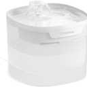 Cheerble Pumpless Cat Water Fountain, 2L/67oz Automatic Pet Fountain, Elfin E1 Lite Cat Fountain for Drinking, MagDrive Technology, Continuous Flow Mode, BPA-Free (White, E1 Lite)