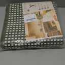 Long Kitchen Runner Rugs Kitchen Mat Non Slip Washable, Super Absorbent Soft Chenille Braided Kitchen Mats for Floor, Rubber Backing Kitchen Floor Sink Standing Mat, Easy Clean, Green 24"x71"