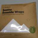 3-Pack Organic Baby Swaddle Sleep Sacks - Swaddles for Newborns, Infant 0-3 Months, Baby Girls, Boys, Soft & Snug Newborn Sleep Sack, Nursery Swaddling Blankets (ABC Land Cloud) (One Size)