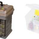 Plano 137401 By Rack System 3700 Size Tackle Box, Multi, 16" X 12" X 17.25" 6lbs & Stowaway Spinner Bait Box