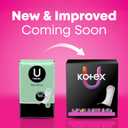 U by Kotex Clean & Secure Ultra Thin Pads, Regular Absorbency, 176 Count (4 Packs of 44) 