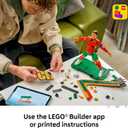 LEGO Editions Cristiano Ronaldo  Soccer Legend - Building Set for Boys & Girls, Ages 12+ - Collectible Soccer Gift with Plaque - Kids Bedroom or Shelf Decor - 43016