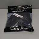 JOCKMAIL Mesh Mens Underwear Boxer Back Mens Padded Underwear Boxer with Hip Pad Men's Boxers (Large, Black)