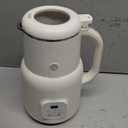 KIDISLE Automatic Nut Milk Maker, 20oz Homemade Almond, Oat, Coconut, Soy, Plant-Based Milks and Non-Dairy Beverages with Delay Start/Keep Warm/Self-Cleaning/Boil Water, White