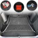 Floor Style Trunk Mesh Cargo Net for Tesla Model X 2016-2024 - Car Accessories - Premium Trunk Organizer and Storage - Cargo Net for SUV - Vehicle Carrier Organizer for Tesla Model X