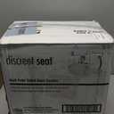 Hospeco Flushable Toilet Seat Covers - 1000 Pcs, 4 Packs of 250 - Disposable Paper Discreet Seats for Commercial Wall Dispenser, 16.75 x 14.25 Half-Fold, White