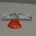 Freestanding Pet Gate Metal Support Feet, Triangle Support Feet Set of 2 for Extra Wide Foldable Pet Gate, Easy to Install, A Pair of Safety Fence Feet for Wooden Dog Gate, Black